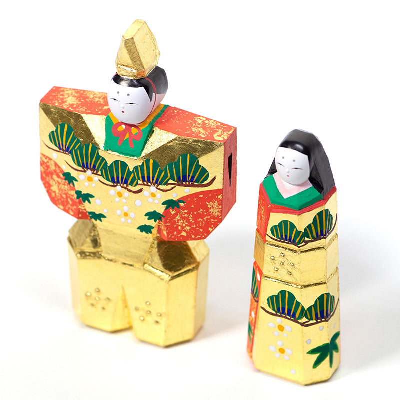 立雛（3号） 神泉作 – 奈良一刀彫 誠美堂