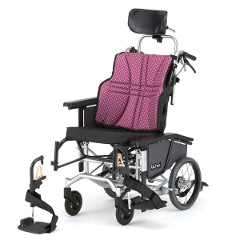 日進医療器】ティルト リクライニング 高床 NAH-UC・Hi ｜車いすの格安