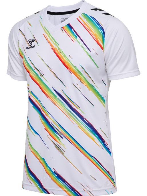 hummel MATCH TRIUMPH JERSEY S/S - WHITE/MULTICOLOR | hummel.net