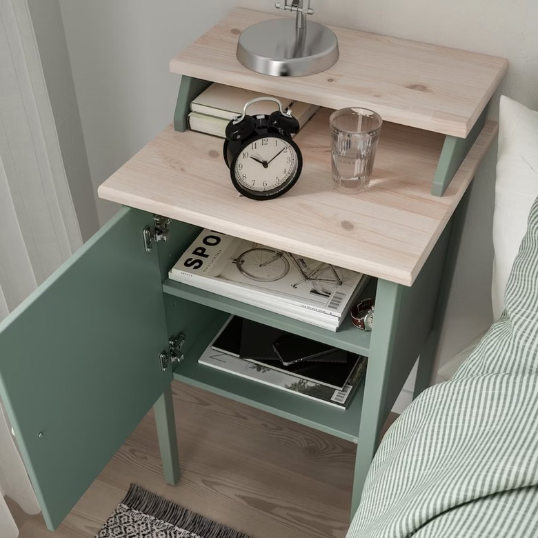 This New IKEA Nightstand Perfectly Captures The Color Trends Of 2022