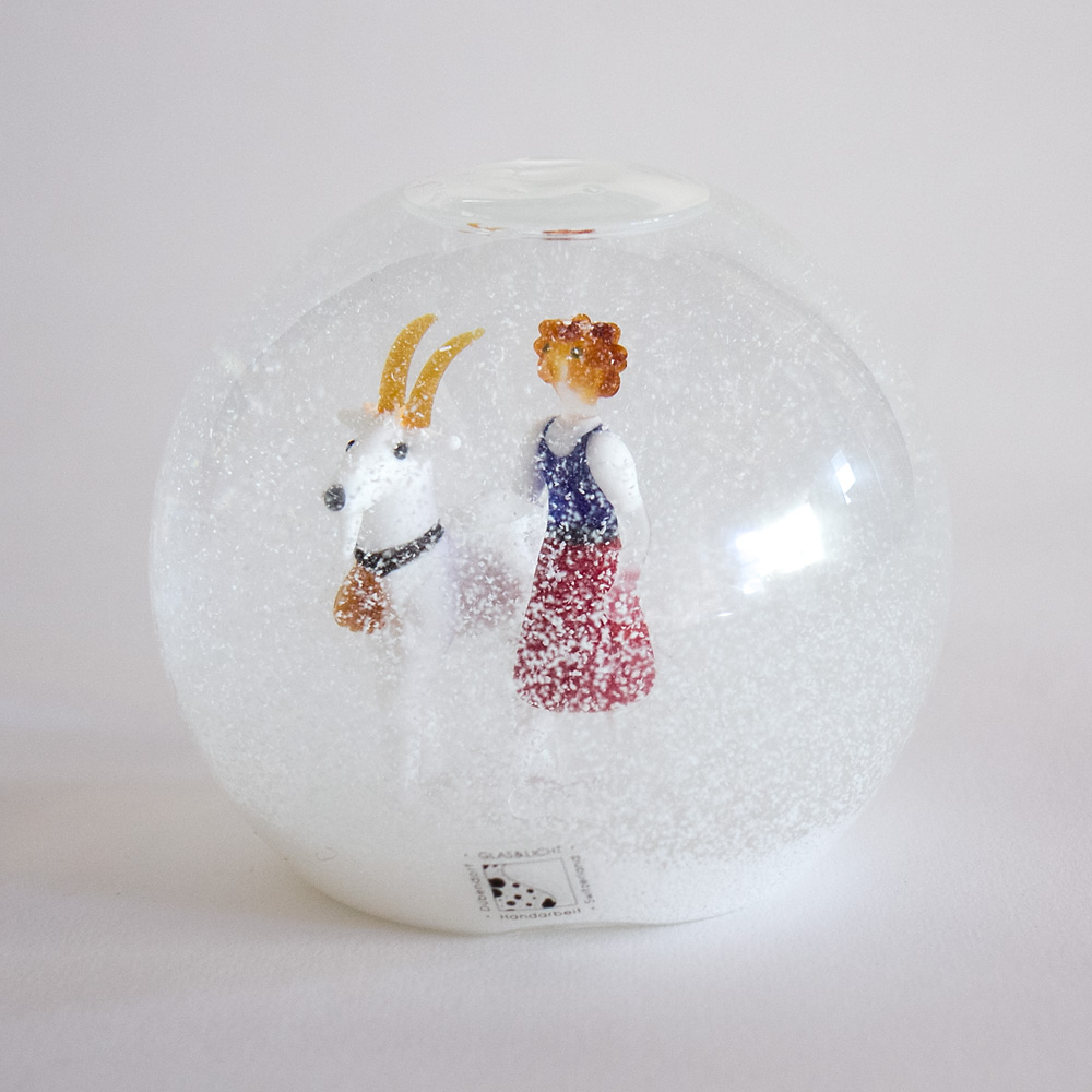 GL011 スノードーム（小） ハイジ：生活・くらし：百町森