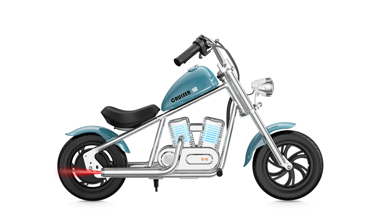 HYPER GOGO Cruiser 12 Plus - Premium Junior Chopper E-motorcycle