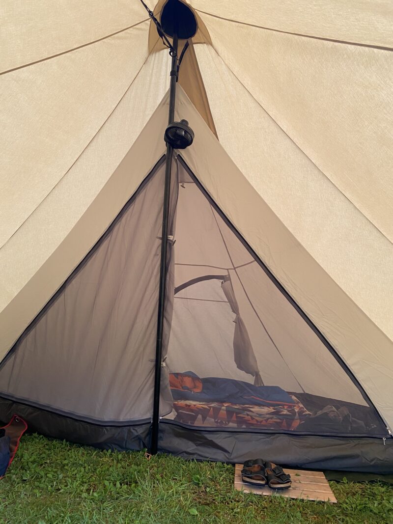 モーニンググローリーTC/サバティカル【テントレビュー&レイアウト全