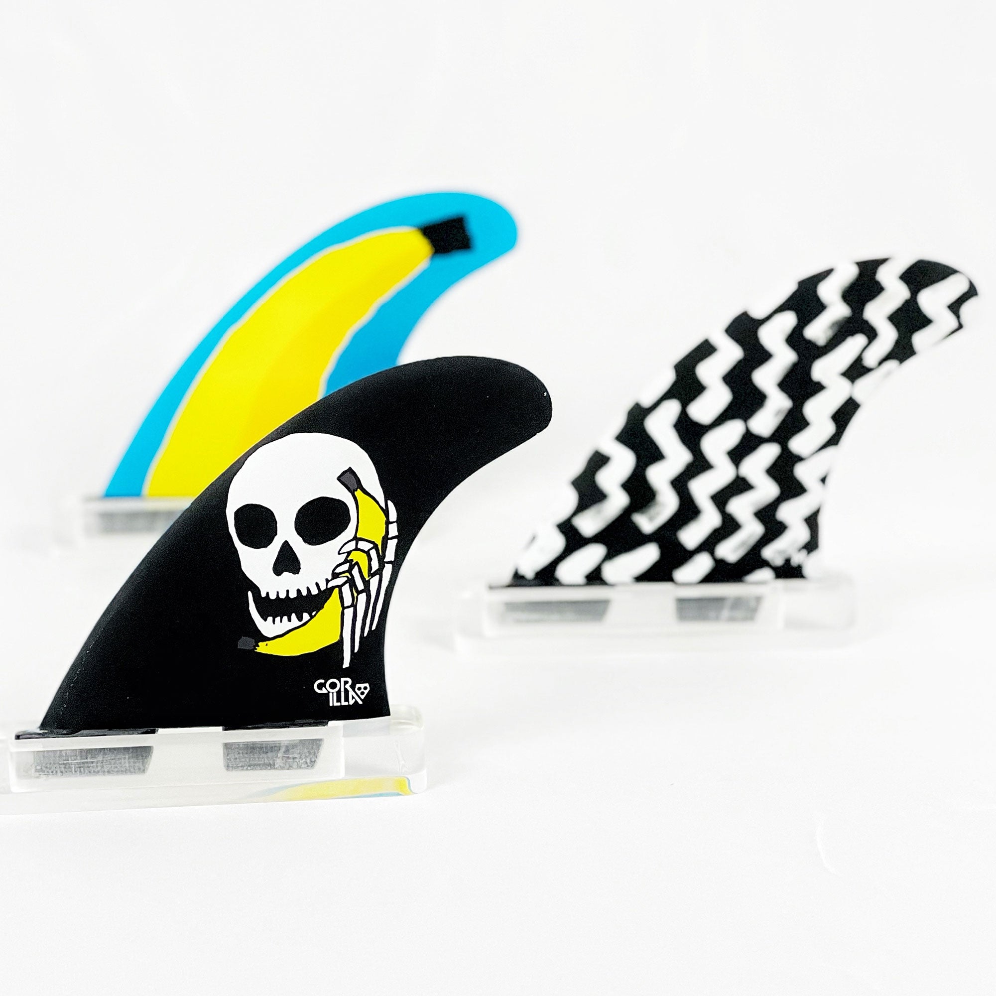 Hello Star Star Faker Tri-Quad Fins Medium — Jungle Surf Store