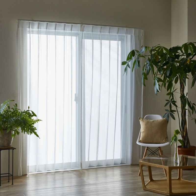 ジェリー カフェカーテン JC-12184 オフホワイト ｜ジャストカーテン