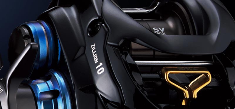 Extra speed gear baitcasting reel from DAIWA - Zillion 10.0R/10.0L