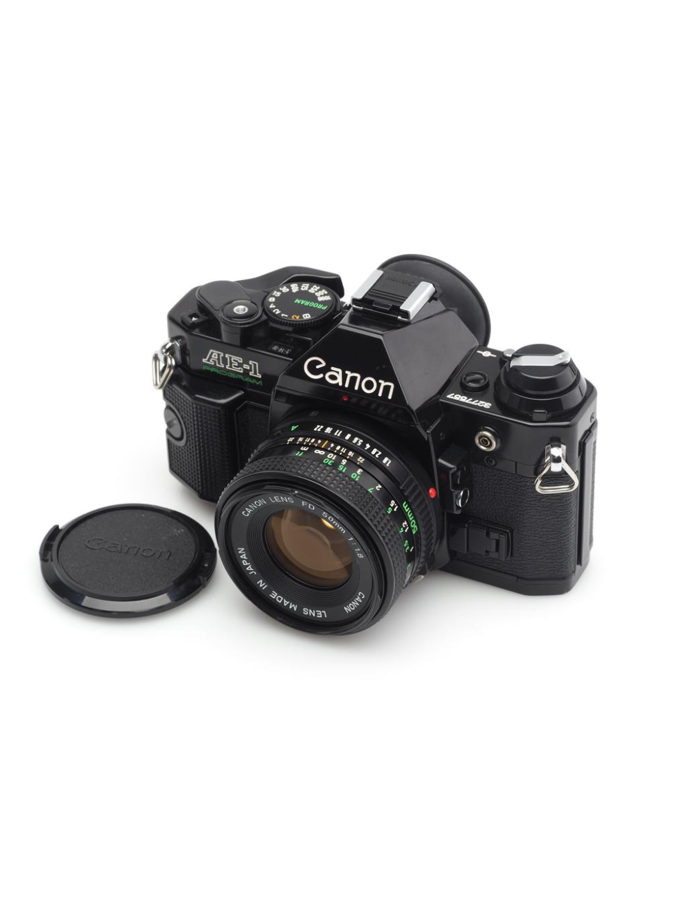 Canon AE-1 Program Black Paint w. 1.8/50mm #3277557 | JO GEIER