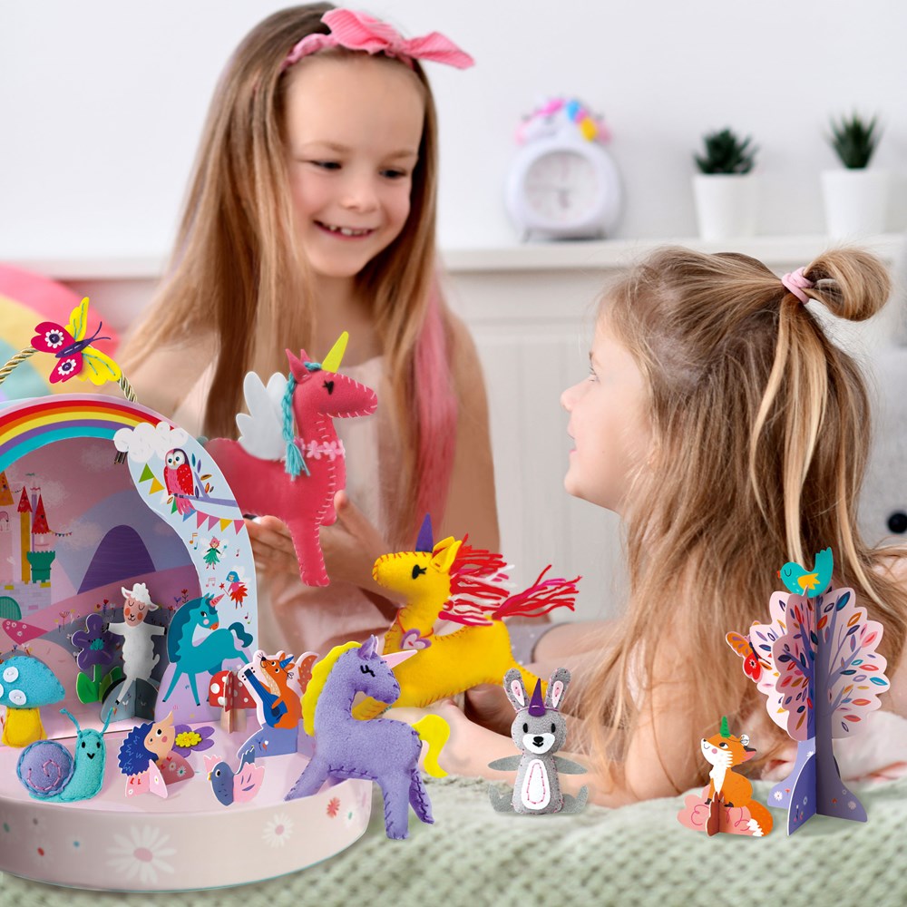 Avenir - Craft Play Box - Unicorn Wonderland - Johnco