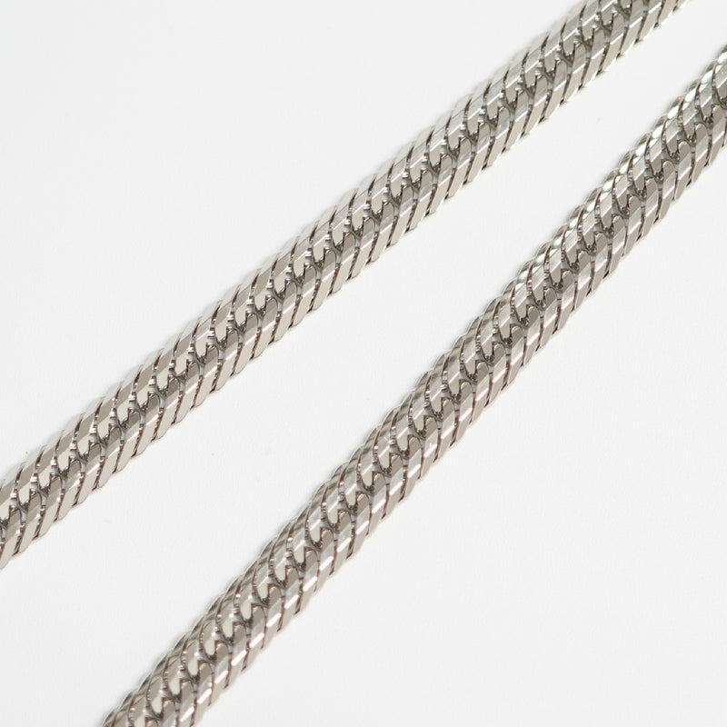 喜平 ネックレス Pt850 トリプル 12面 60g 60cm 造幣局検定マーク