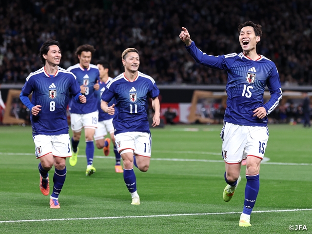 Match Report】SAMURAI BLUE、ボリビア代表に3-0快勝で森保監督の100戦