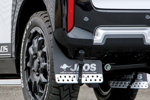 JAOS マッドガードⅢ リヤセット ブラック デリカミニ｜株式会社