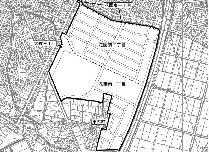 新潟県長岡市の区画整理事業及び町名変更事業による住所変更 2018年2月