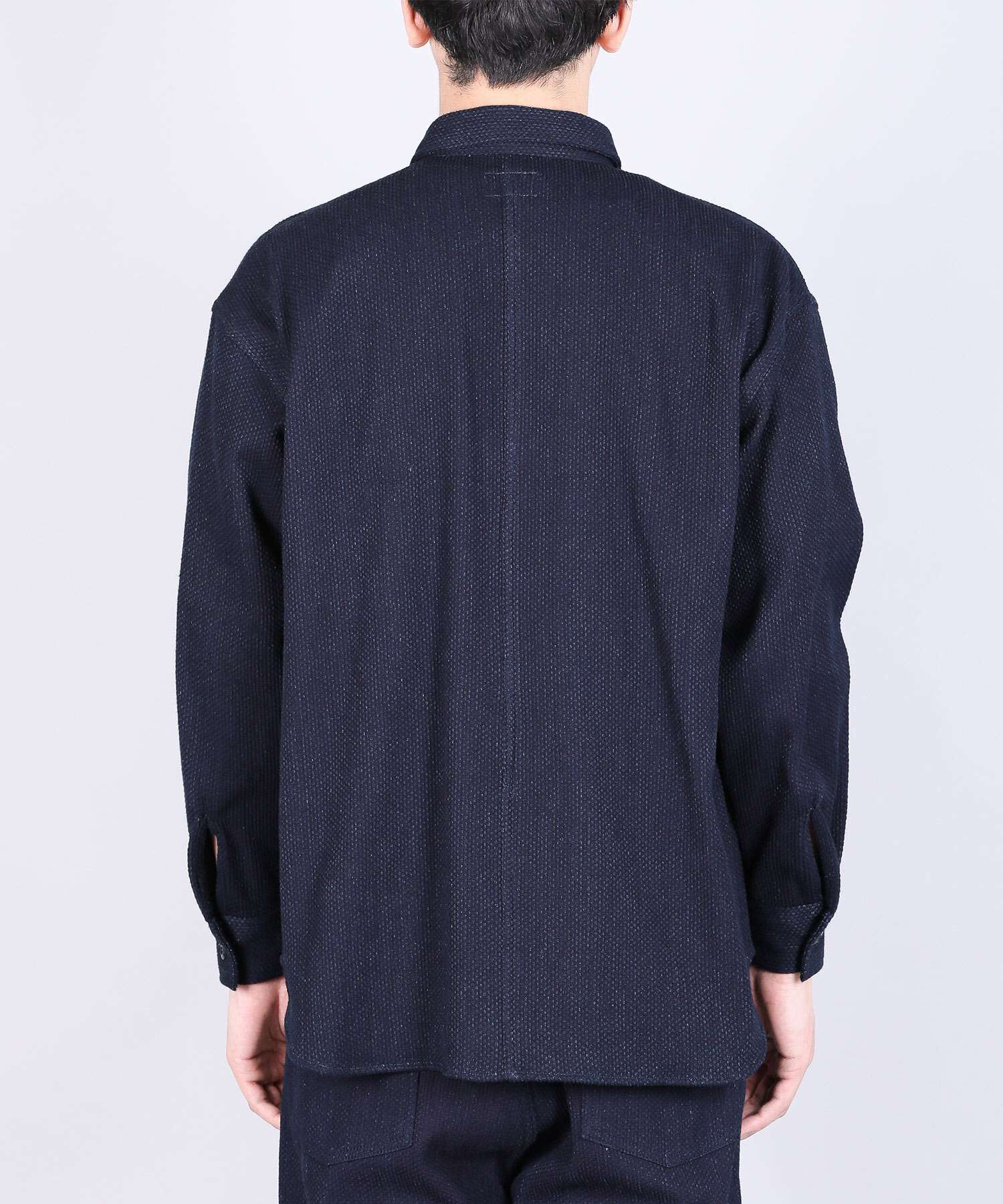Sashiko Big Shirt Jacket
