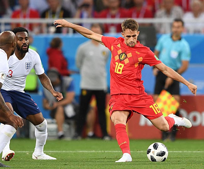 ロシアW杯1次リーグ・イング…：「赤い悪魔」サッカー・ベルギー代表