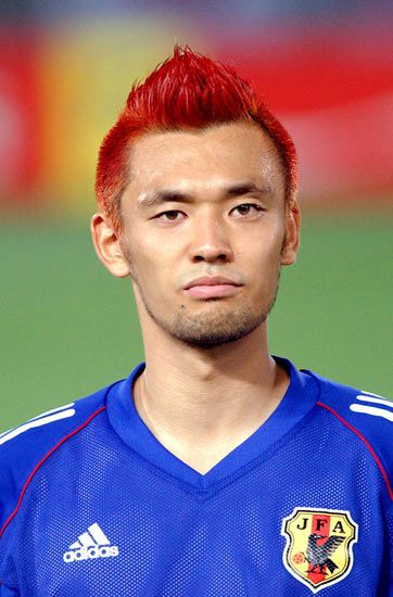 戸田和幸 MF。02年日韓大会…：サッカーW杯 歴代日本代表全選手 写真
