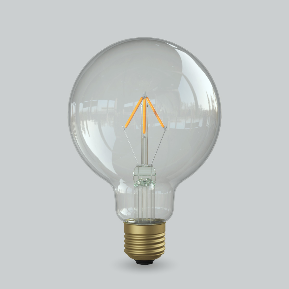 フィラメントLED電球「Siphon」 Ball95 LDF31D ボール95 Only One