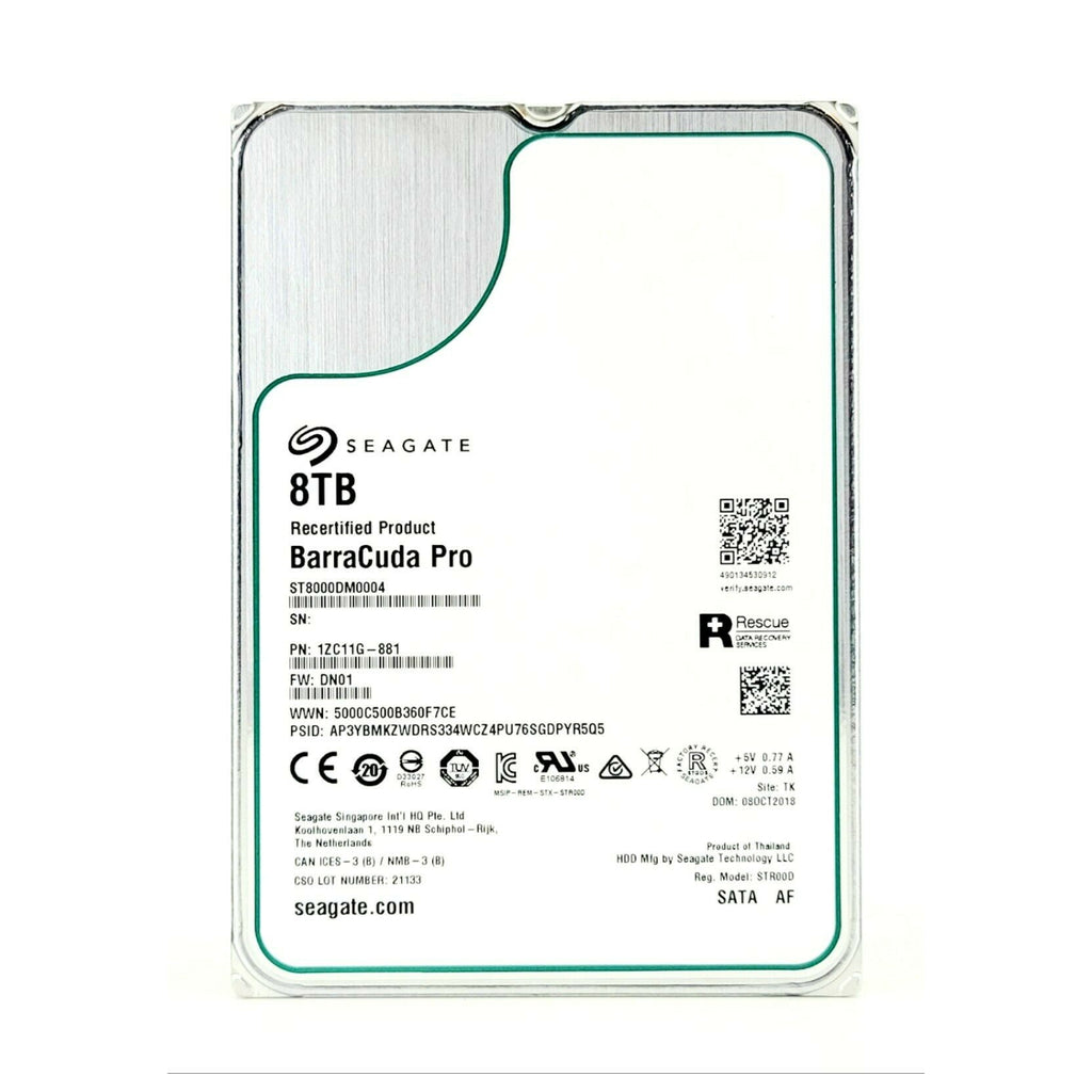 Seagate BarraCuda Pro 8TB 7200RPM 3.5