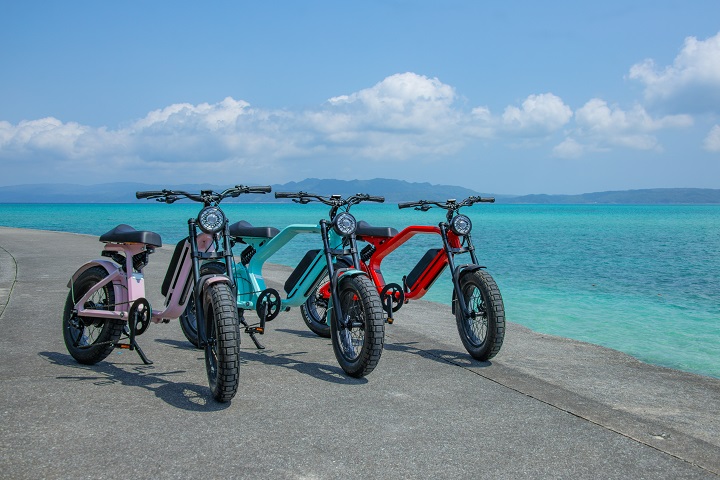 沖縄の新しい観光体験。電動アシスト自転車「GREEN RIDE」で沖縄旅を