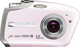 OLYMPUS μ mini DIGITAL(ピクチャーカード128MB付) OLYMPUSの μ-mini