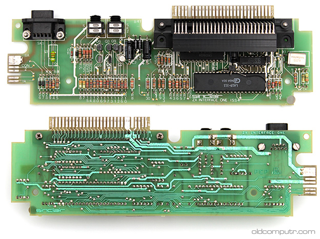 Sinclair ZX Interface 1 and ZX Microdrive (1983) | Oldcomputr.com