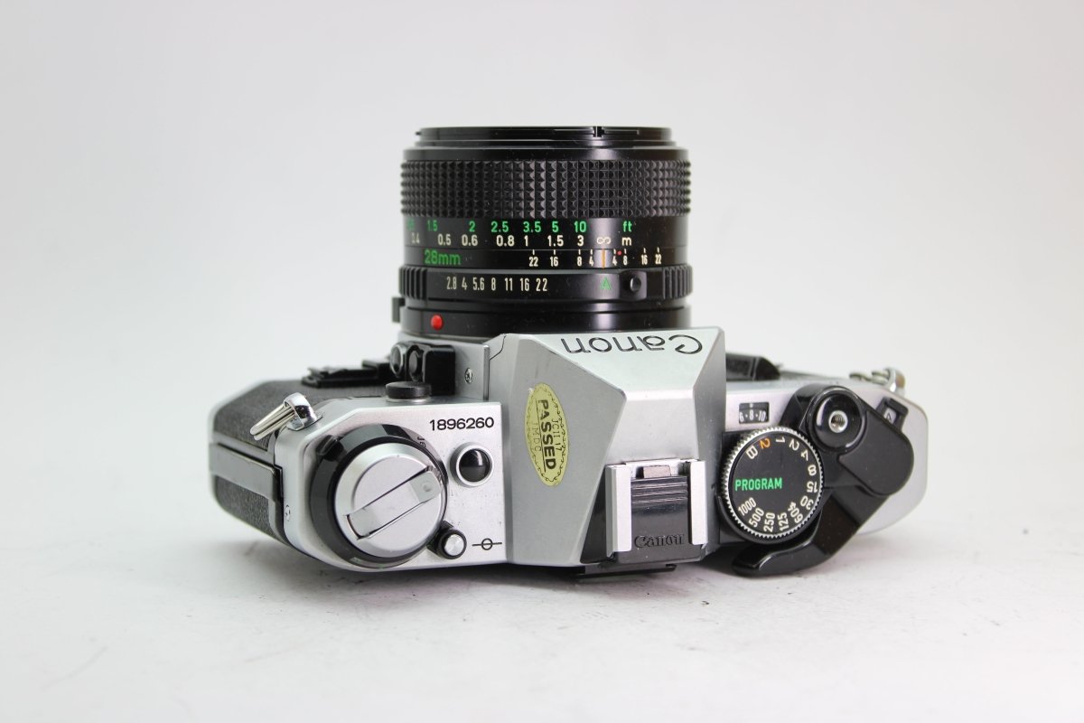 Canon AE-1 Program + 28mm f2.8 - OldCamsByJens