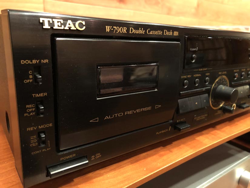 中古品】TEAC/カセットデッキ/W-790R
