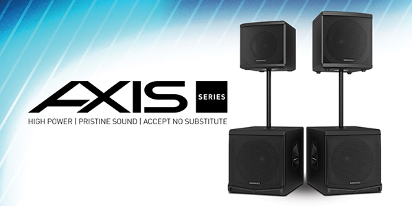 定格出力1000Wのハイパワーアンプ内蔵、8インチ・ウーファー搭載の2