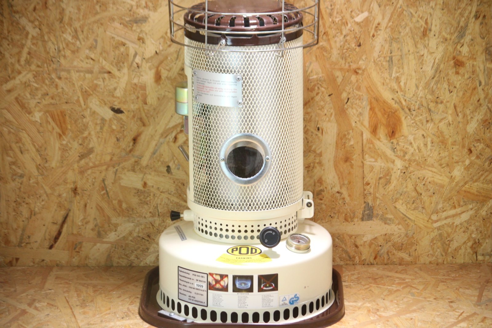 POD ストーブ8K Heater スウェーデン - 北欧キャンプストーブと