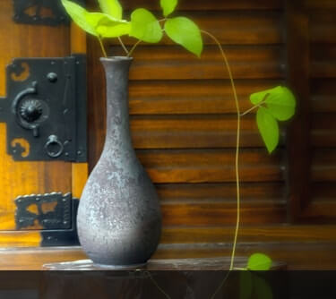 桜島焼・銀彩について | 桜島焼 窯元 桜岳陶芸（おうがくとうげい）