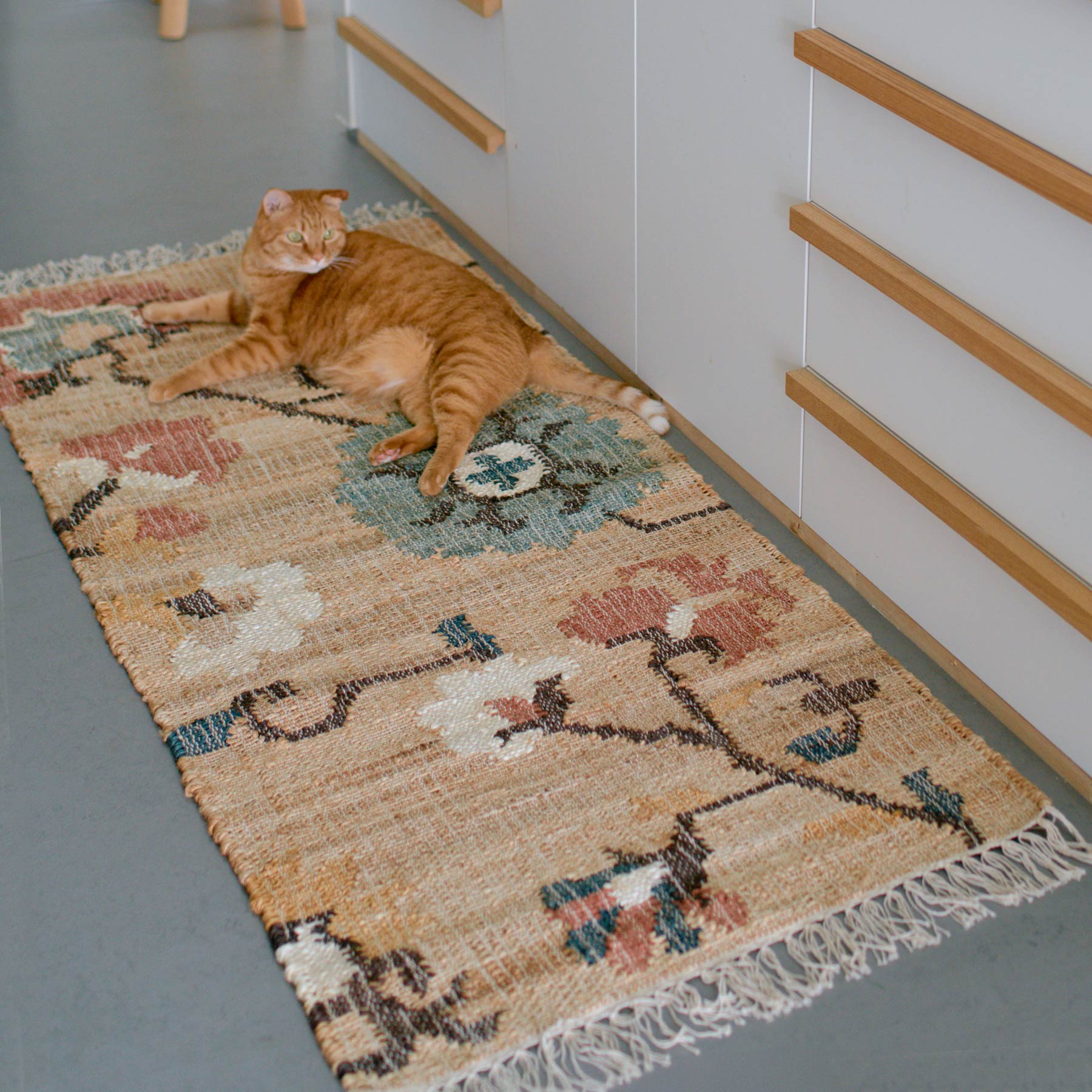 アート・ジュートラグ 70×150cm（別注）｜ラグ｜オルネ ド フォイユ