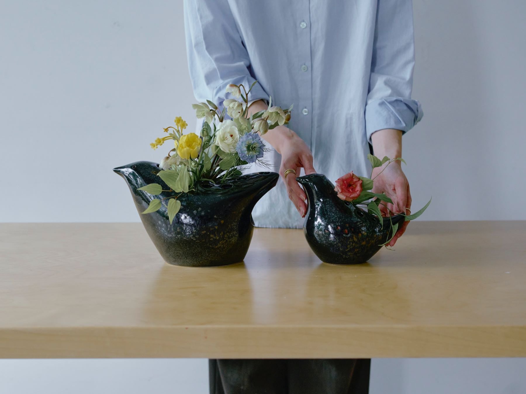 Tsé & Tsé associées 小鳥の花器｜フラワーベース｜オルネ ド フォイユ