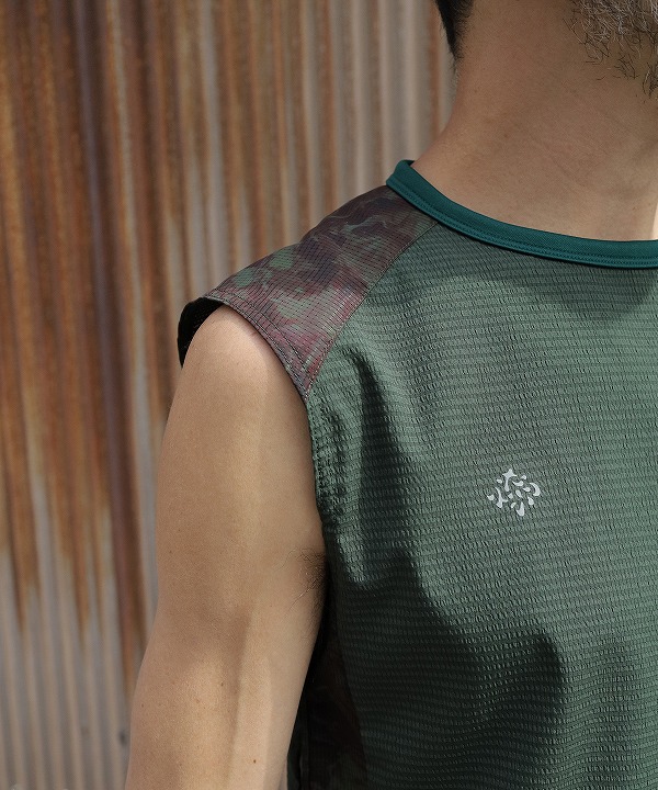 リョウゲン/RYOGEN DEAD LEAF FRENCH SLEEVE TEE（全2色）[トップス