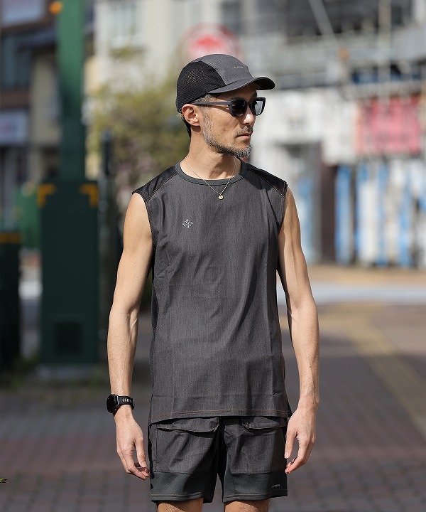 リョウゲン/RYOGEN DENIM FRENCH SLEEVE TEE[トップス(タンクトップ