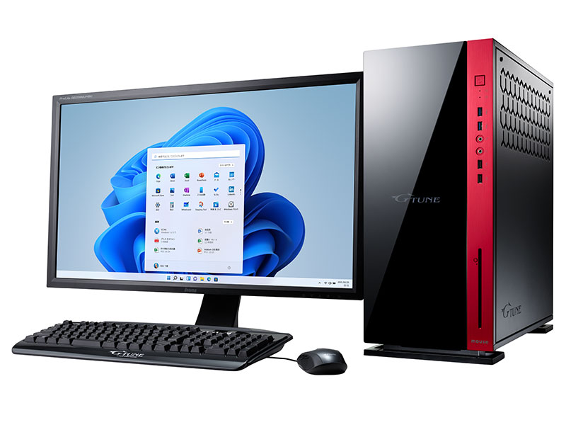 激安ゲーミングPCフルセット】快適動作！MS Office搭載 G-tune 【公式