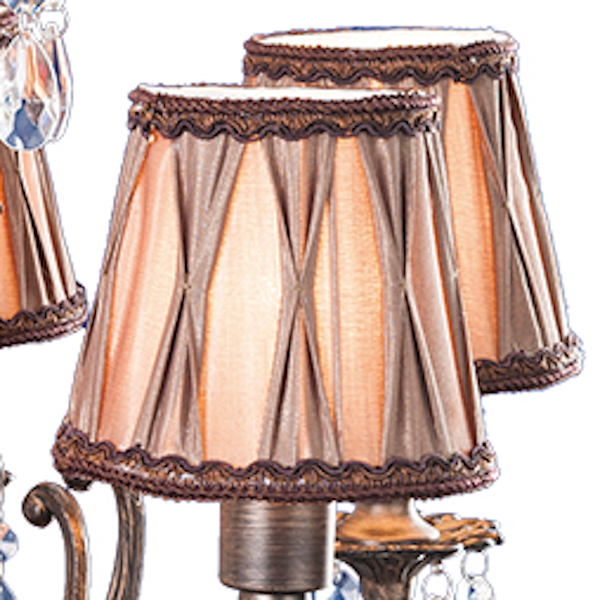 5灯式 シェードシャンデリア Shade Chandelier 白熱球 アンティーク