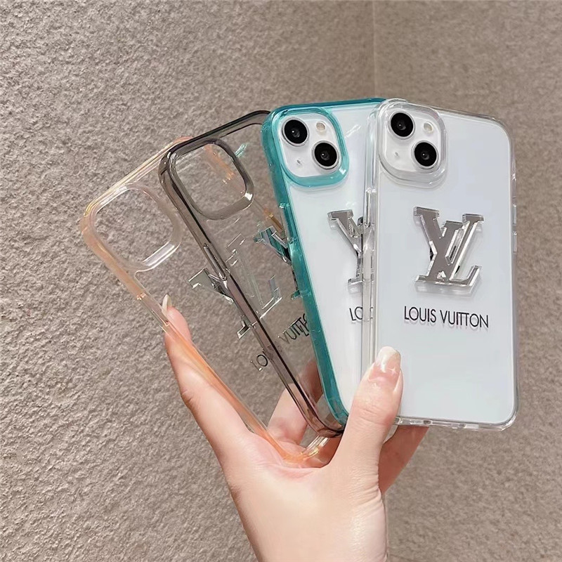 ルイヴィトン iphone13pro/13 クリアケース 人気 lvロゴ iphone12pro