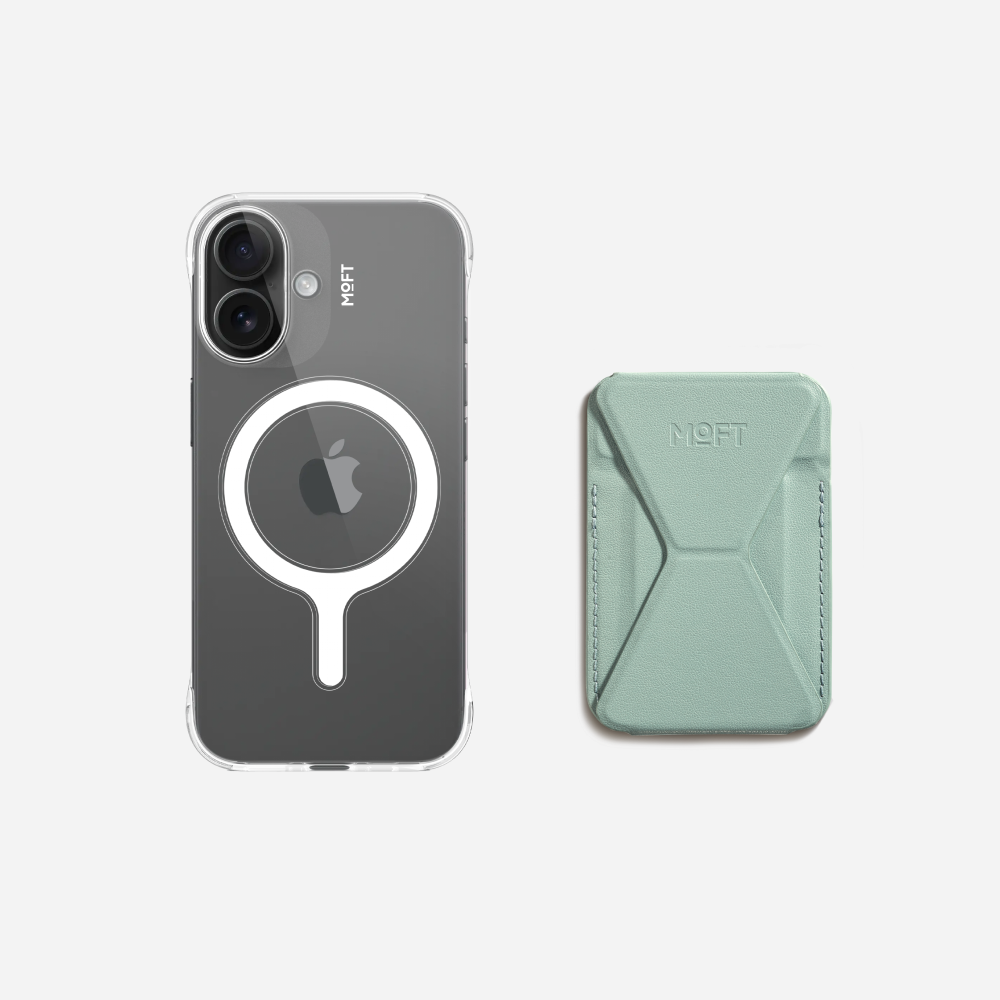 iPhone 16シリーズ MagSafe対応クリアケース&スタンドセット – MOFT Japan