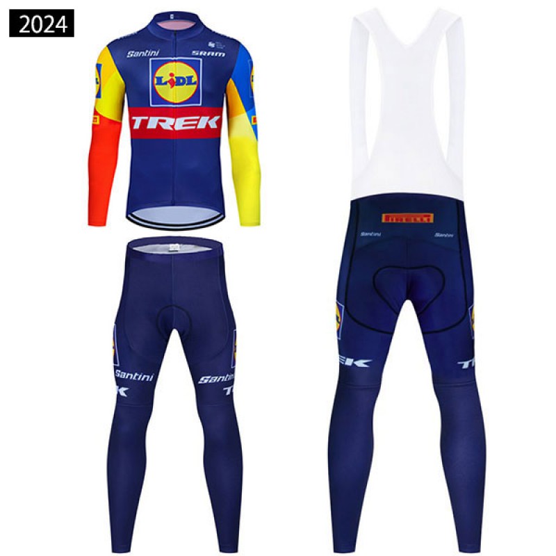 リドル・トレック サイクルウェア 春秋向け長袖 自転車ロードジャージ