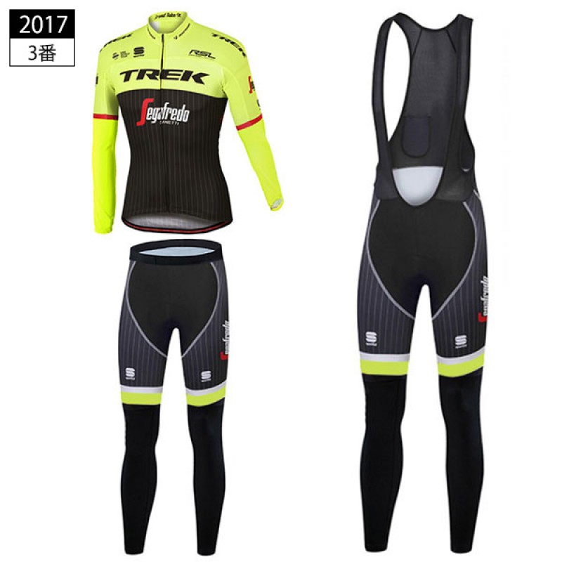 長袖サイクリングジャージ|自転車スパッツ|トレック・セガフレード