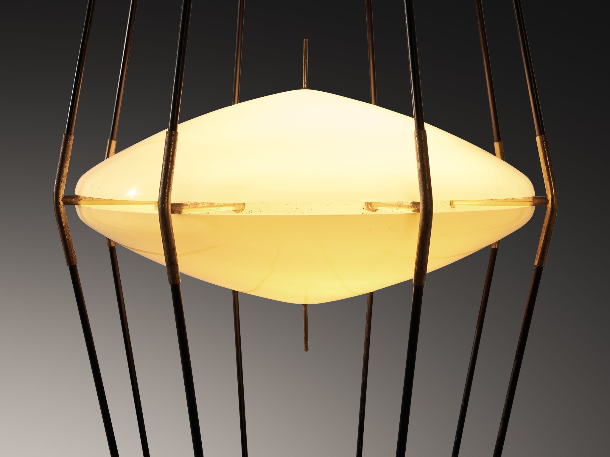 Angelo Lelii for Arredoluce 'Siluro' Floor Lamp