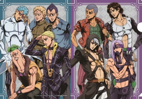 TVアニメ『ジョジョの奇妙な冒険 黄金の風』AGF2019描き下ろしクリア