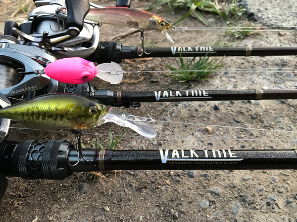 剛と柔を兼ね備えたロッド “VALKYRIE” | Megabass-メガバス