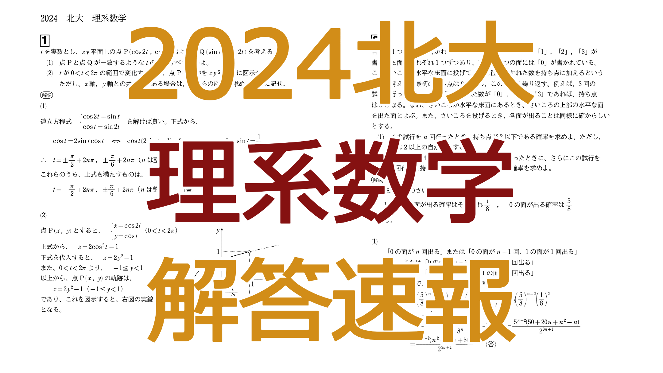 2024北大【理系数学】解答速報