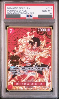 PSA10鑑定済】ポートガス・D・エース【プロモ】《赤》【2nd