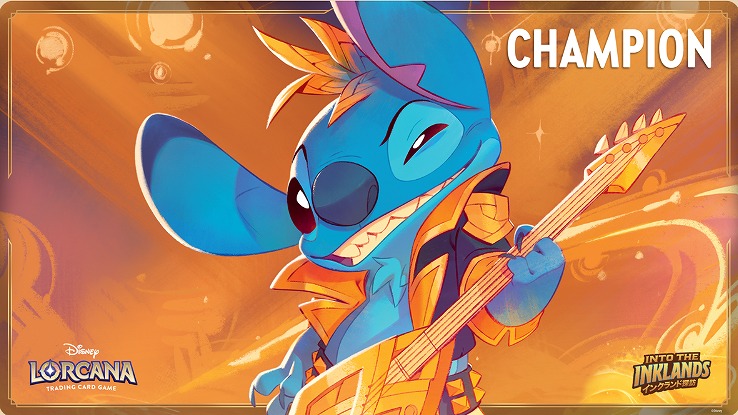 プレイマット【CHAMPION】《スティッチ ロックスター》 販売ページ