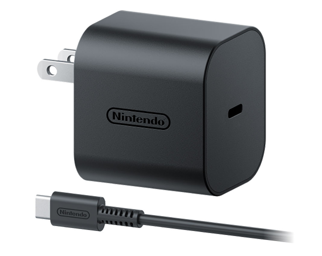 任天堂、最大60W出力USB-C電源アダプタ「Nintendo Switch 2 AC