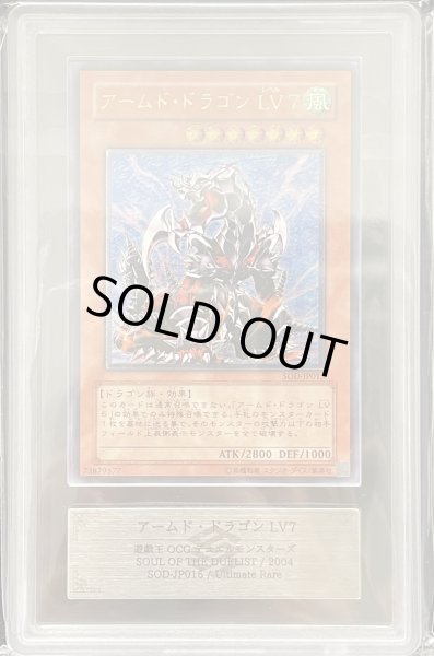 ARS10/鑑定書付き】アームドドラゴンLV7 [レリーフ] {SOD-JP015