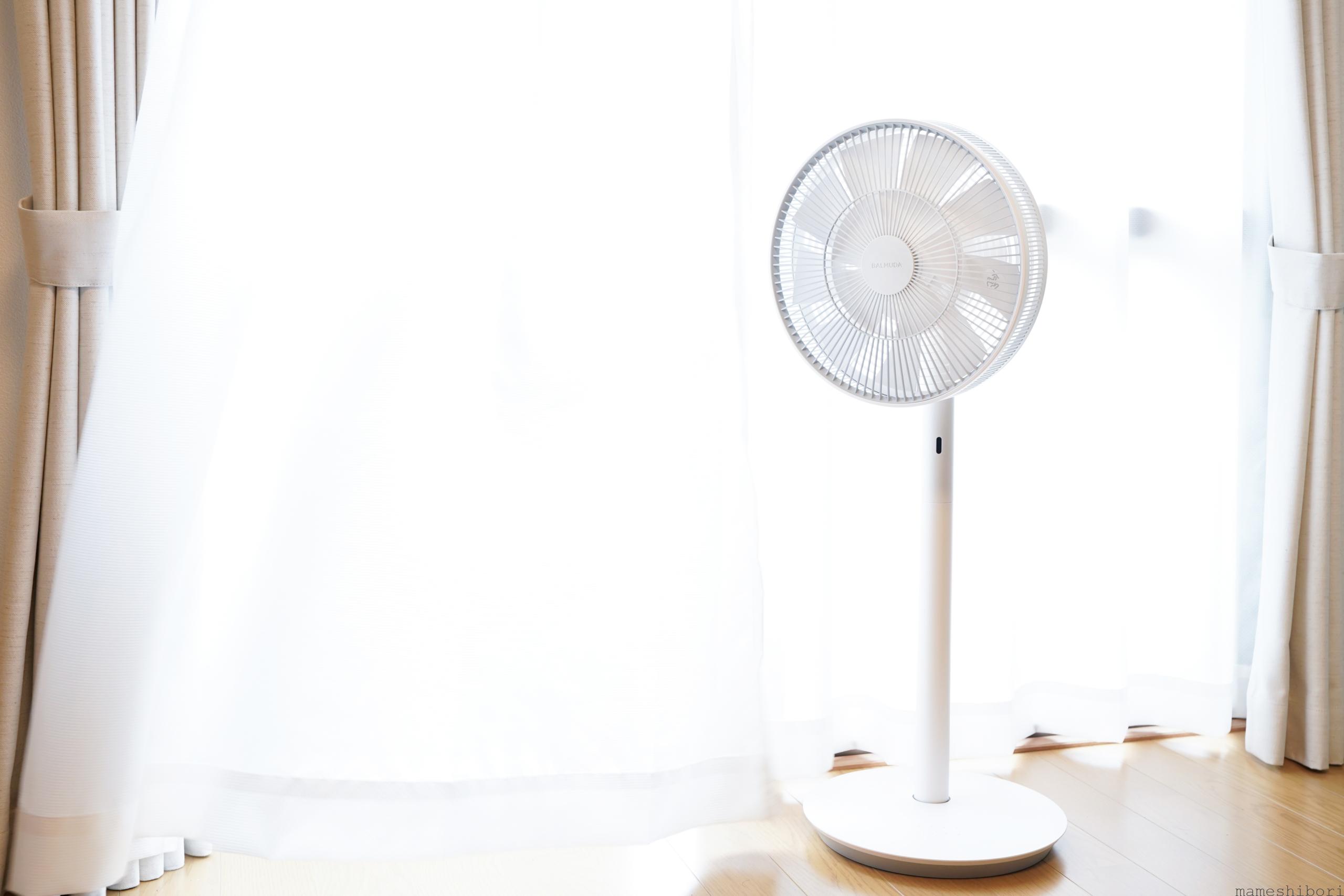 静かで風質が最高！バルミューダの扇風機 The Green Fan【EGF-1700