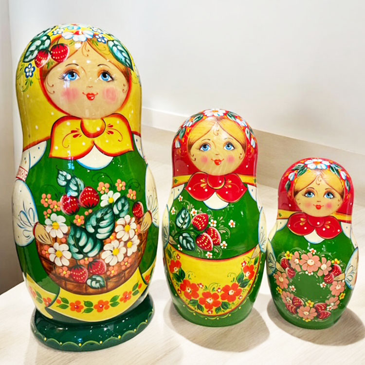 ロシア雑貨店マリンカ / マトリョーシカkrv926-10p