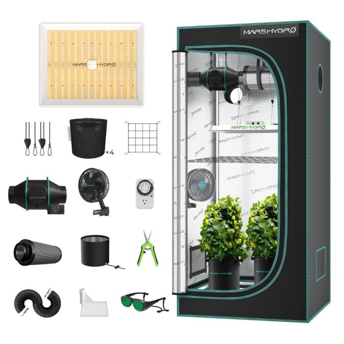 mars hydro ts1000 complete grow tent kits